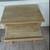 Small wooden computer study desk 26” wide 20” deep 29.5” tall 2 thumbnail