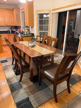 Solid Wood Dining Table (NO CHAIRS) 1