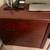 Leather Sofa, desks, 2 latteral file cabinet, desk with upper cabinet 3 thumbnail