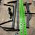 Faldable squat rack with safety spotters 3 thumbnail