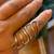 Long Sterling Silver Ring (Size 8) with Beautiful Style 6 thumbnail