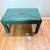 Mid century modern faux leather ottoman 5 thumbnail