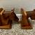 Vintage Carved Horse Head Bookends 2 thumbnail