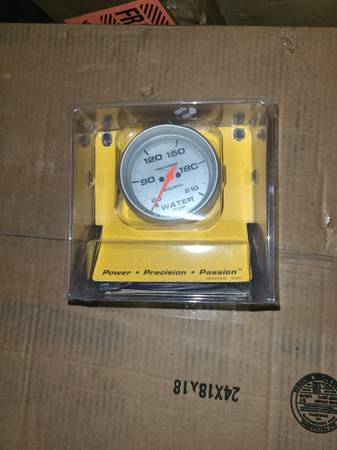 * Auto Meter Pro-Comp Ultra-Lite 4469 Water Temp Gauge 60-210 degrees 1