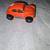 TONKA 70'S MINNI TOTES VOLKSWAGEN VW BUG CAR ORANGE 1 thumbnail