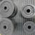Adjustable Dumbbell Set - Spinlock Handles + ~ 95 lbs of Plates 4 thumbnail