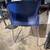 Blue Plastic Sled-Base Chairs 4 thumbnail