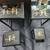 Vintage Oriental Nesting Tables with Soapstone Inlay - Set of 4 4 thumbnail