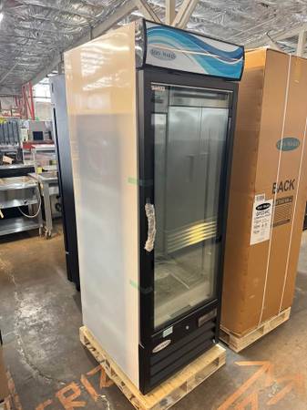 Glass Door Freezer NEW 1