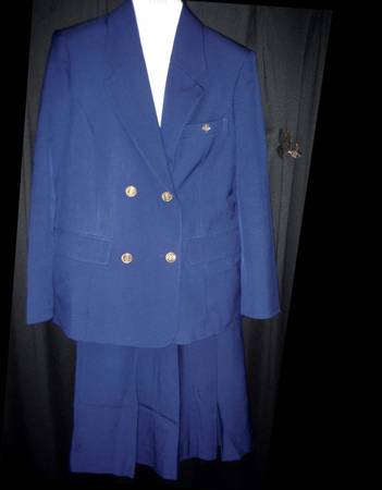 Cosplay Real Royal Blue School Uniform 1