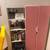 IKEA kids pink and white lofted bed with desk/bookcase/closet 3 thumbnail