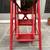 Antique red folding step stool 3 thumbnail
