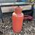 Vintage Burnt Orange Ceramic Umbrella Stand 1 thumbnail