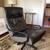 Mid-Century Style Leather Lounge Chair 1 thumbnail