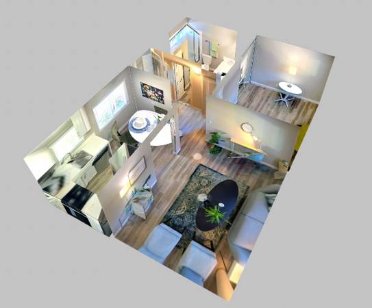 1/BD apt | Spacious plan | Bright white kitchen | Utilities included! 1