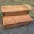 Rustic Cherry Stained 2-Step Wooden Storage Bench/Stool Custom-built 11 thumbnail