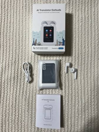 Language translator earbuds 1