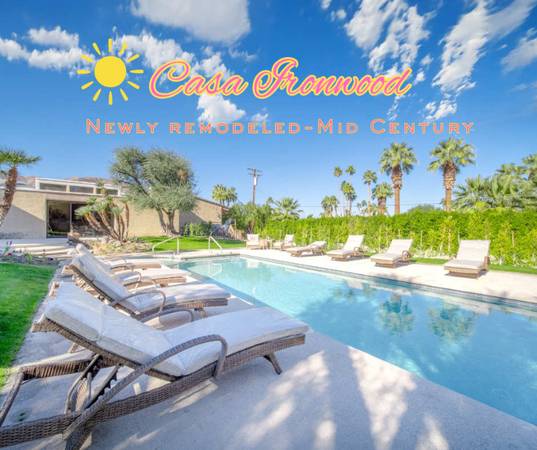 1 Luxurious Mid-Century 3Br 4BA Pool and Spa 1