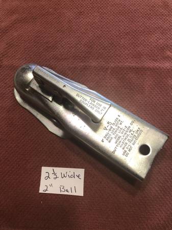 Trailer coupler Dutton Lainson 982-2  2-1/2” frame 2” ball 1