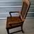 Wooden dining room chair with arms 2 thumbnail