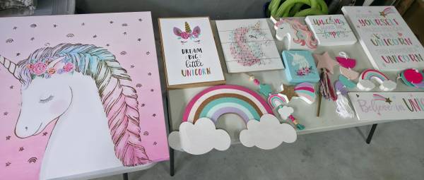 Unicorn room decor 1
