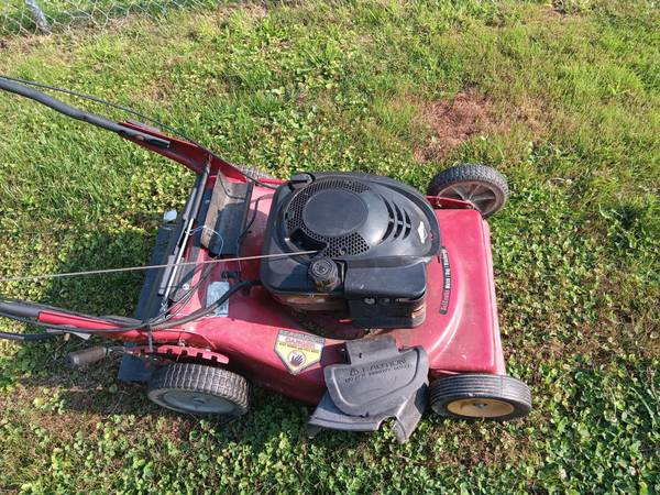 Self propelled mower for razor electric dirt bike or? 1