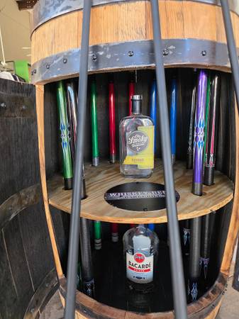 Billiard Barrels Whiskey Fountains 1