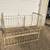 Antique Victorian Cast Iron Baby Bed. 3 thumbnail