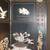 Vintage Japanese Asian Geisha Lacquer Folding 6 Panel Room Divider Scr 2 thumbnail
