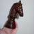 Vintage Terracotta Horse/Chess Knight Lighter 3 thumbnail