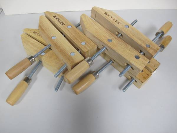 10" Rockler Wooden Handscrew Clamp, Item #30075 1