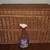 Large wicker blanket chest storage table trunk basket with lid handles 3 thumbnail