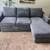 Crate & Barrel Reversible Storage Chaise Sectional Pull out Couch 1 thumbnail