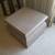 Faux Stone w/ Glass End Table / Coffee Table / Statue Stand / Pedestal 4 thumbnail