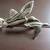 Vintage Swank ducks in flight tie clip 1 thumbnail