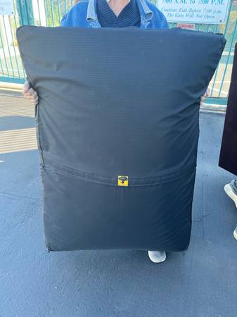 K9 Ballistics Tough Ripstop Orthopedic Crate Bed - Thick, Durable XL Kennel Pad 1