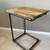 West Elm Steel Pipe Side Table  (OBO) 6 thumbnail
