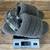 UGG Size 9 Womens Fluff Yeah Slides Slippers Fur Charcoal Gray Logo 15 thumbnail