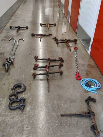 Heavy equipment, auto and towing items 1