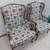 Vintage Wing Back Chair and Vintage Step End Table 4 thumbnail