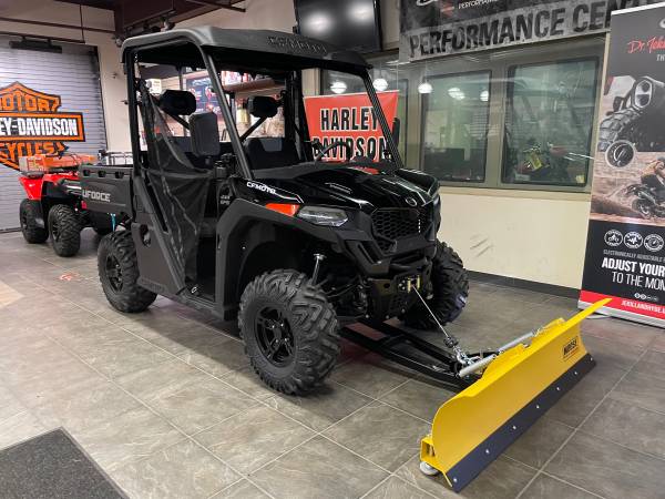 GET 0% & A MOOSE PLOW ON THIS 2025 CFMOTO U600 #000773 1