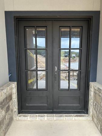 Wrought Iron Double Door 72" x 96" 1