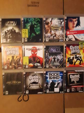 12 PLAYSTATION 3 GAMES 1