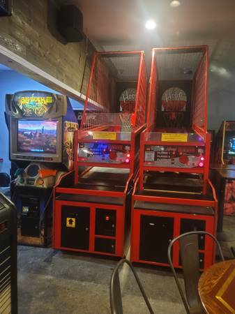 Hoops Arcade Basketball Game - Used As Is - Working - 1