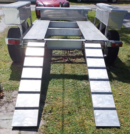 CUSTOM BUILT BACKHOE/ETC SLIDE-ON TRAILER / HAULER 1