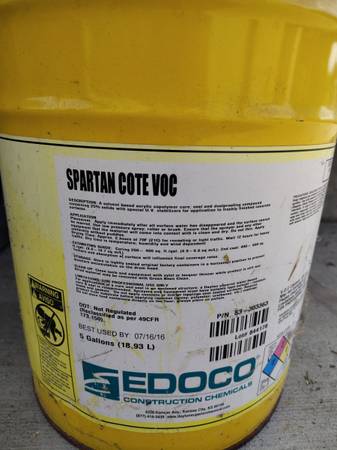 Solvent Based Acrylic Concrete Sealer/Cure 1