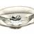 Steuben Crystal Sloping Bowl Art Glass Ashtrays, Signed 6 thumbnail