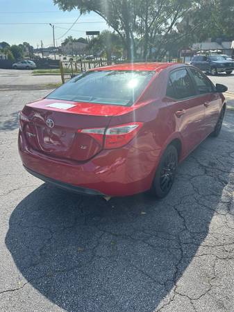 2014 Toyota Corolla - $8,500 (Tucker)63620621195393122