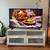 White tv console 2 thumbnail