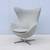 Danish Mid-Century Arne Jacobsen for Fritz Hansen Egg Lounge Chair 3 thumbnail